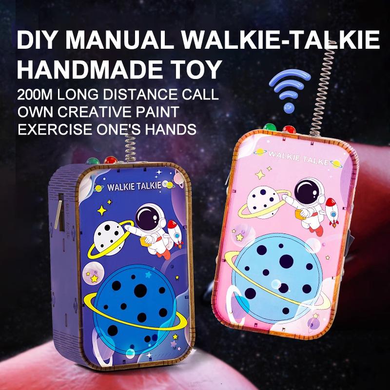 STEM Walkie Talkie Kit for Kids – Build Your Own Walkie Talkies & Explore Electronics