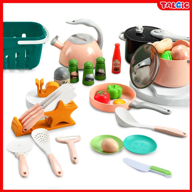 Play Kitchen Accessories 42PCS Pretend play toys playfood