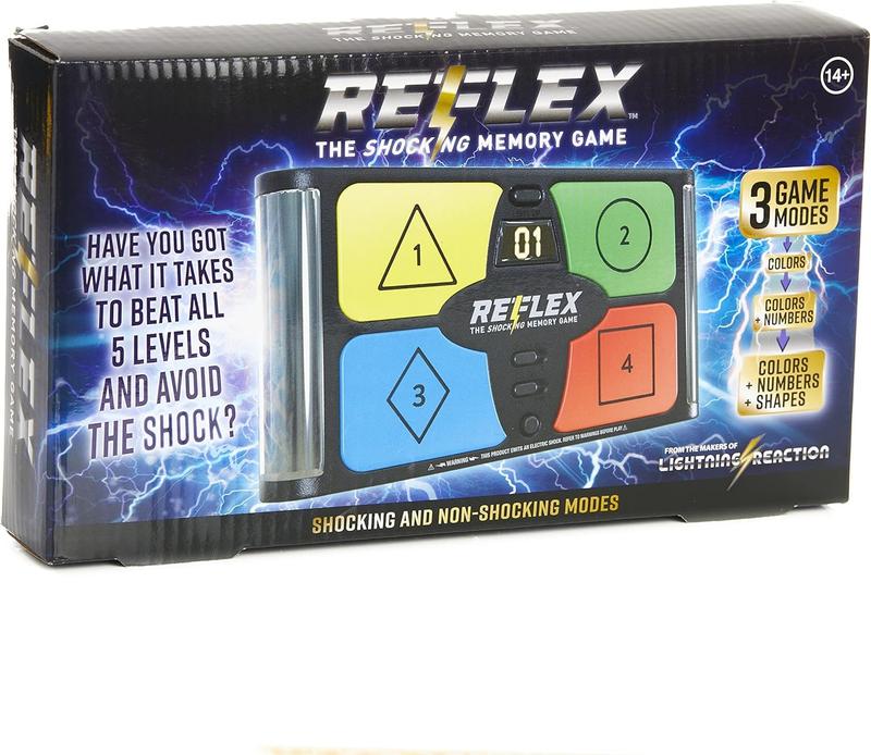 Reflex Shocking Memory Game - Electronic Memory Game with a Shock |  Exclusive