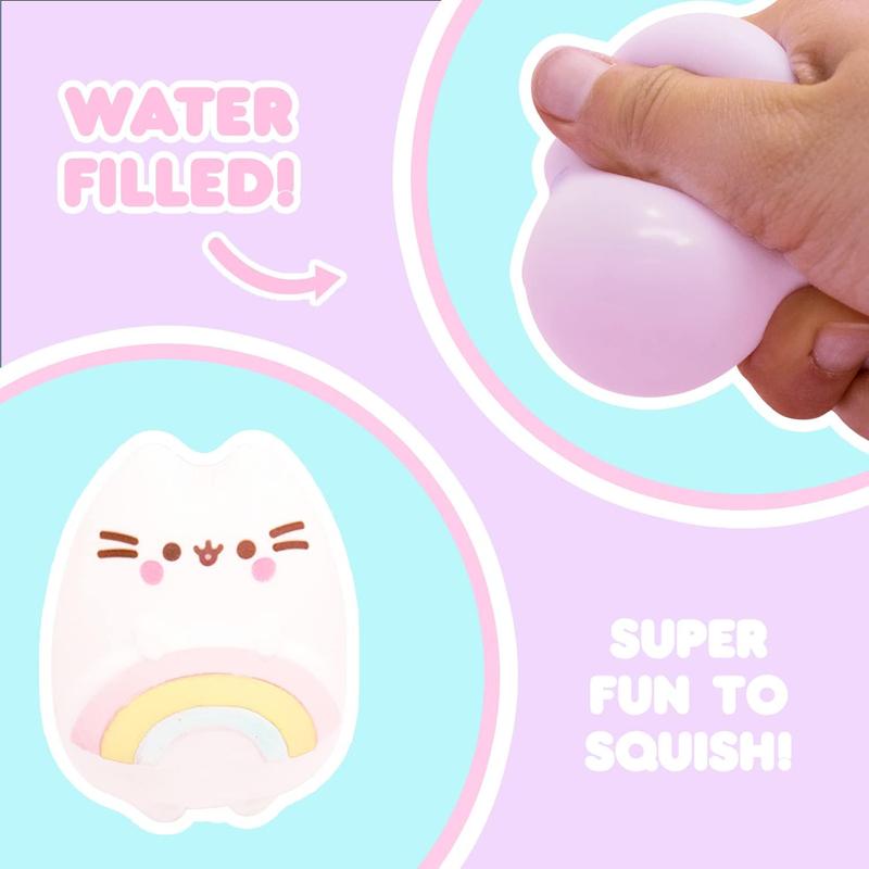 Pusheen The Cat [Surprise Blind Capsule] [Series 2] Cute Water Filled Squishy Toy [Birthday Gift Bags, Party Favors, Gift Basket Filler, Stress Relief Toys] - Surprise (Random - 1 count.)