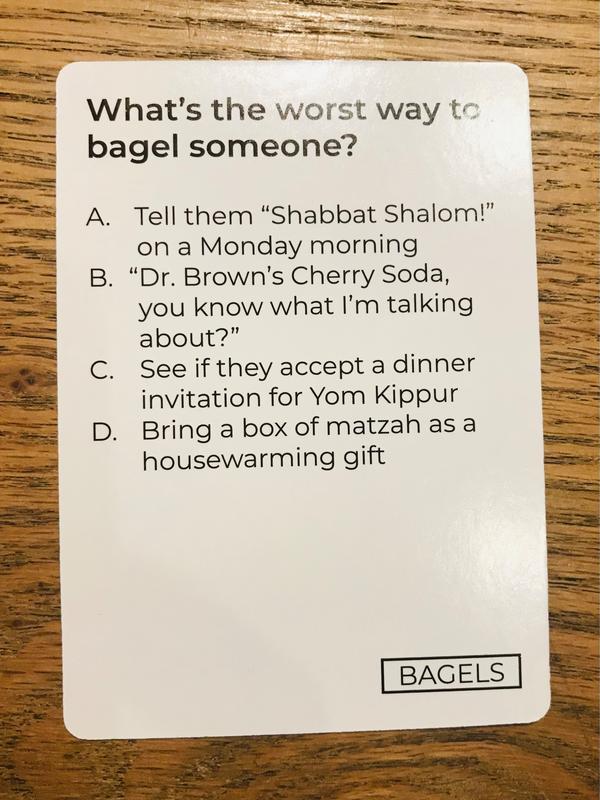 Jewish Card Revoked: The Hilarious Game About Jewish Culture and Religion