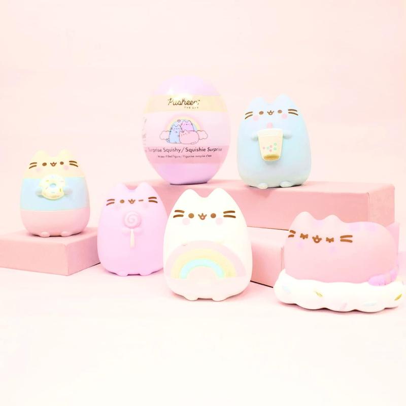 Pusheen The Cat [Surprise Blind Capsule] [Series 2] Cute Water Filled Squishy Toy [Birthday Gift Bags, Party Favors, Gift Basket Filler, Stress Relief Toys] - Surprise (Random - 1 count.)