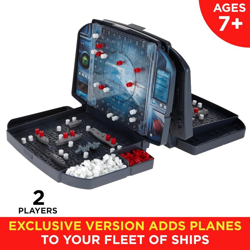 Hasbro Gaming Battleship With Planes | 2-Player Strategy Board Games for Kids | Christmas Gifts for Boys & Girls | Ages 7+