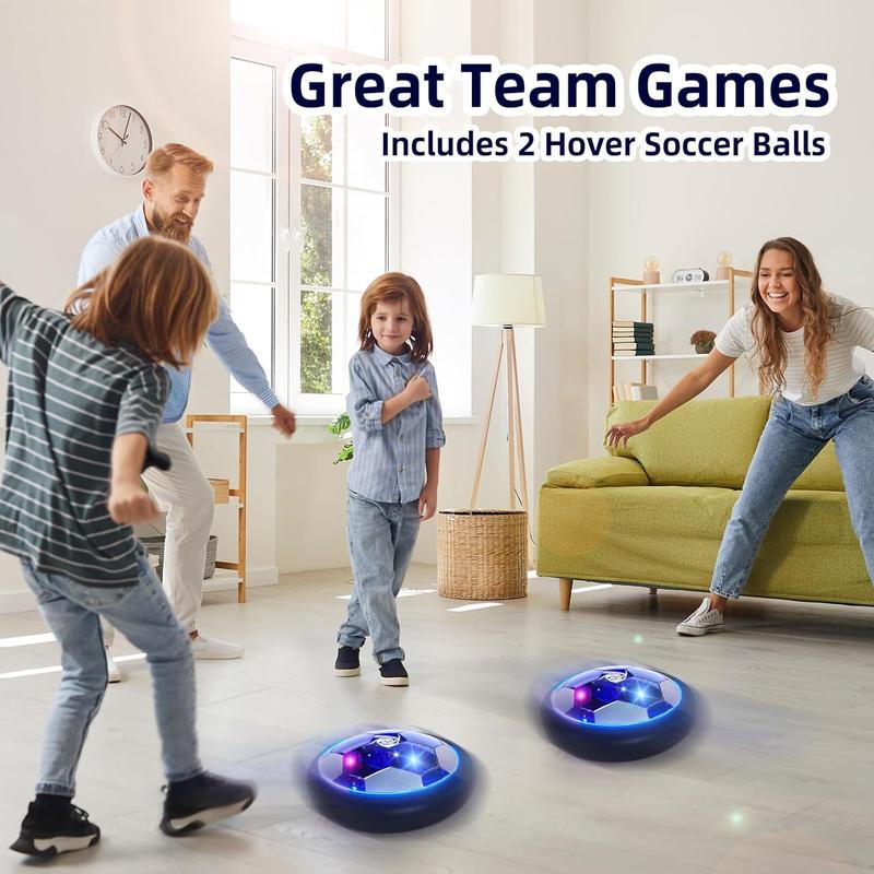 1 Pack And 2 Pack Floating Football, Led Light Football Toy, Indoor And Outdoor Games, Christmas Gift