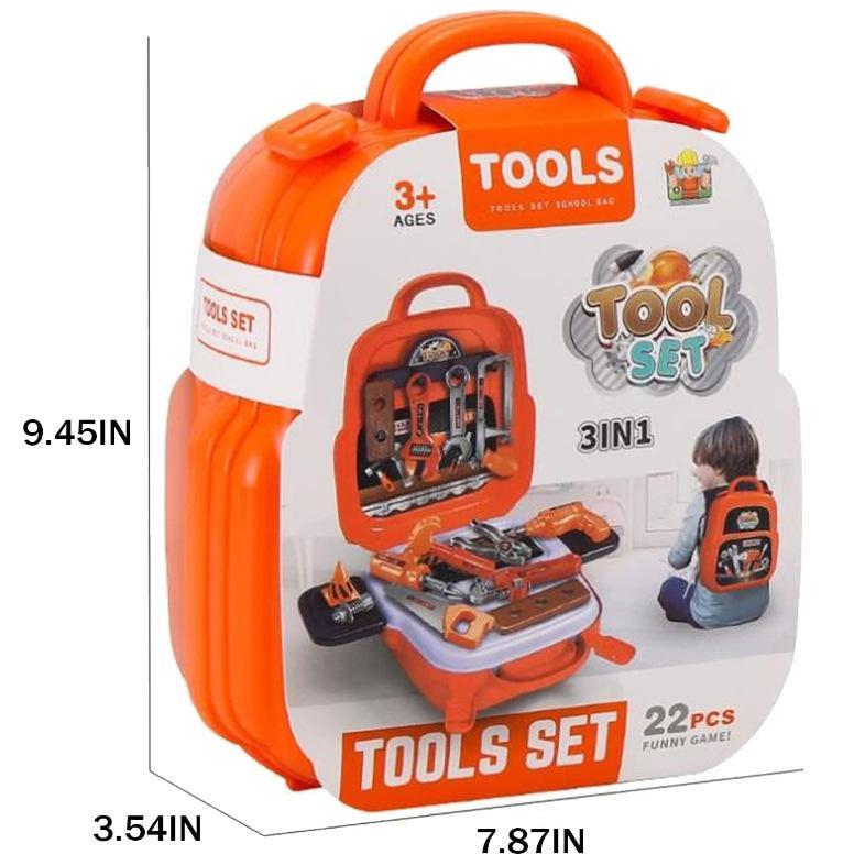 Children's Backpack Toy Disassembly Repair Boy Simulation Play House Repair Tool Toy Suit