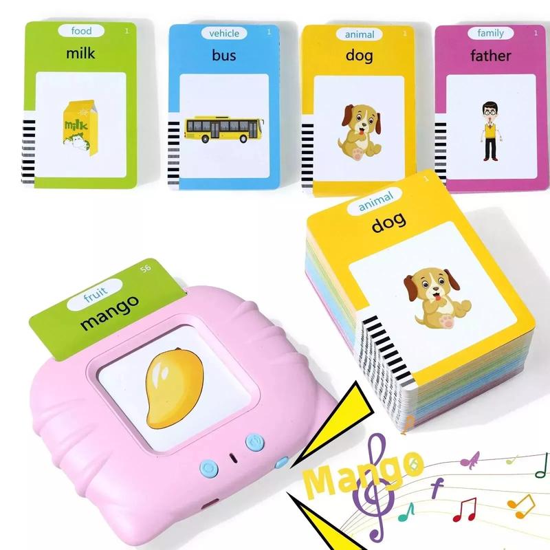 Talking Flashcards Montessori Learning Toy Contains 224 Common Words educational gift montessori toy