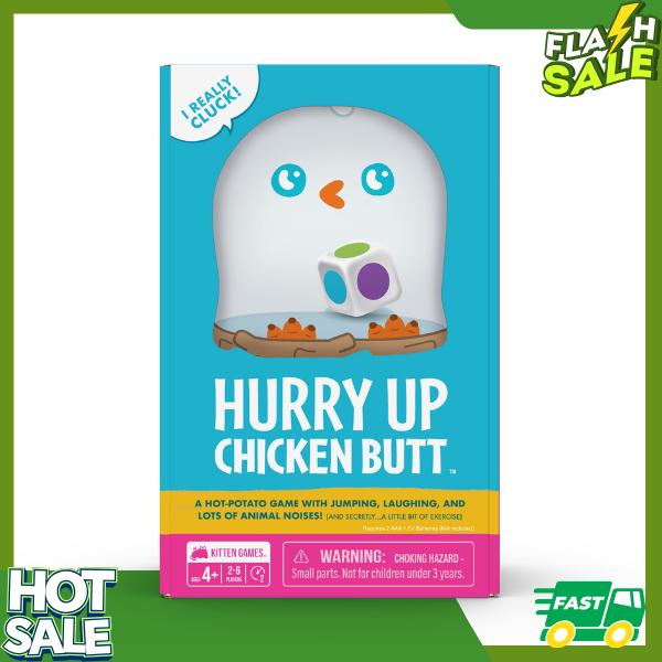 Hurry Up Chicken Butt from Kittens Games by Exploding Kittens Brand, 0.7 lb