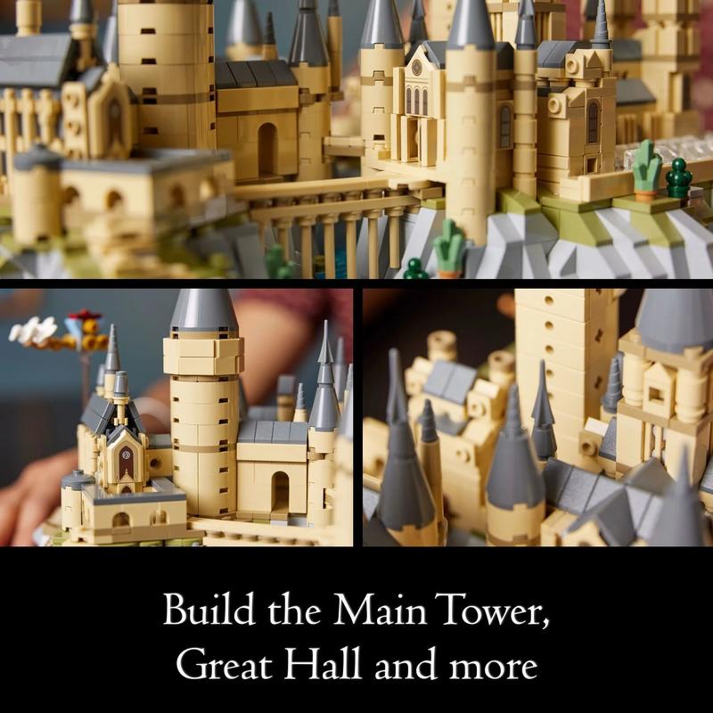  Harry Potter Hogwarts Castle and Grounds 76419 Building Set, Gift Idea for Adults, Collectible Harry Potter Playset, Recreate Iconic Scenes from the Wizarding World