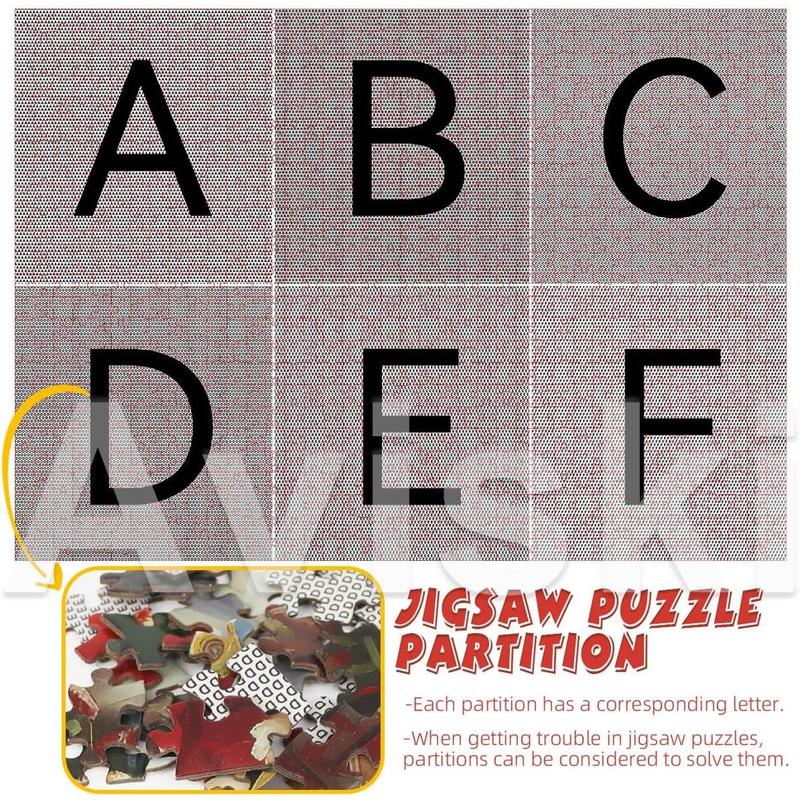 Christmas Jigsaw with 1:1 Reference Poster, 27.5 x 19.7 inches, Holiday Puzzles for Adults and Kids - 1000 Pieces Puzzles, Educational Games Gift for Elders Children Family, Friends (Fireplace)