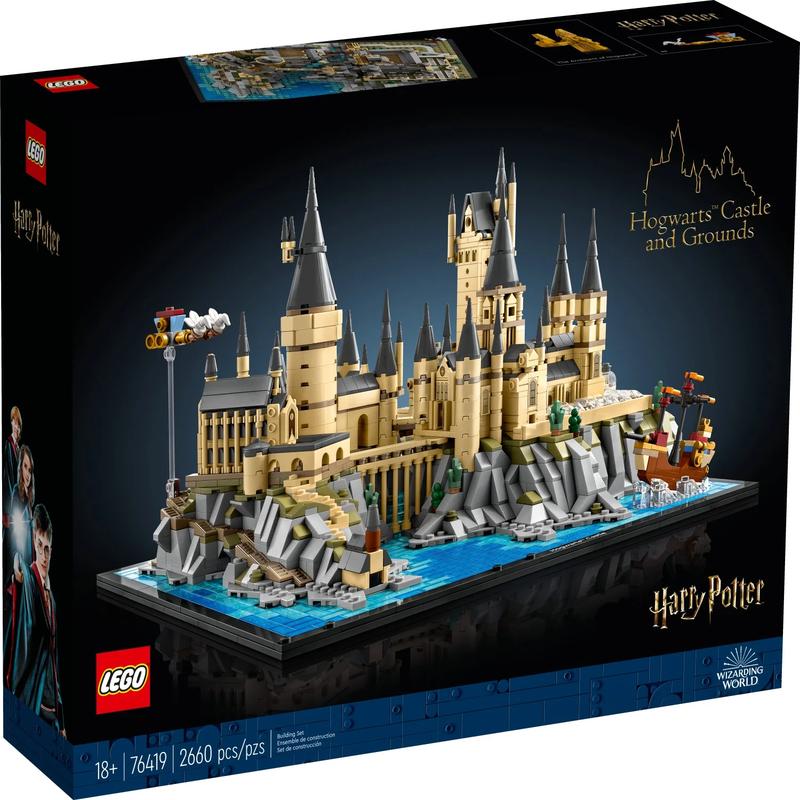  Harry Potter Hogwarts Castle and Grounds 76419 Building Set, Gift Idea for Adults, Collectible Harry Potter Playset, Recreate Iconic Scenes from the Wizarding World