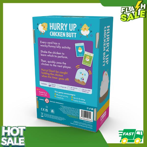 Hurry Up Chicken Butt from Kittens Games by Exploding Kittens Brand, 0.7 lb