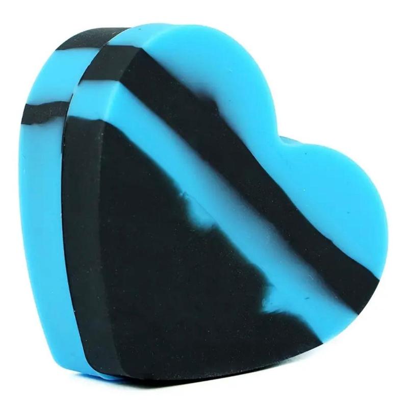 Custom Designed Heart Shape Silicone Wax Jar