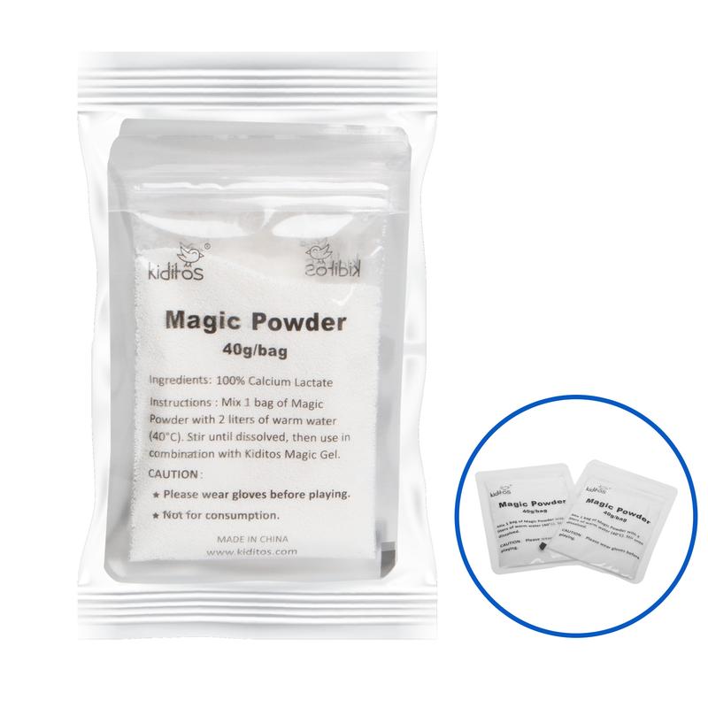 Kiditos Magic Water Elf 2 Packs Powder Refill,Aqua Fairy Water Gel Kit Powder Refill