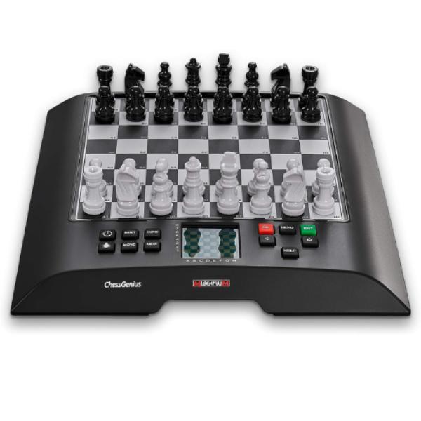 Millennium ChessGenius Electronic Chess Board Set with Pressure-Sensor Chess Board and World-Champion Software