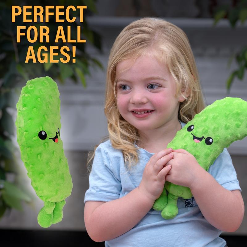 Yodeling Plush Pickle – 11” Pickle Sings Hilarious Yodels - Funny Gag Gift for Friends and Coworkers