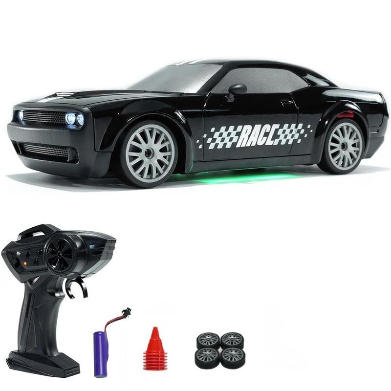 Remote Control Car, 1 Set 1:20 Scale 4D 20KMH High Speed Remote Control Car, LED Lights Drifting Car, Rechargeable Cars for Adults & Boys & Girls