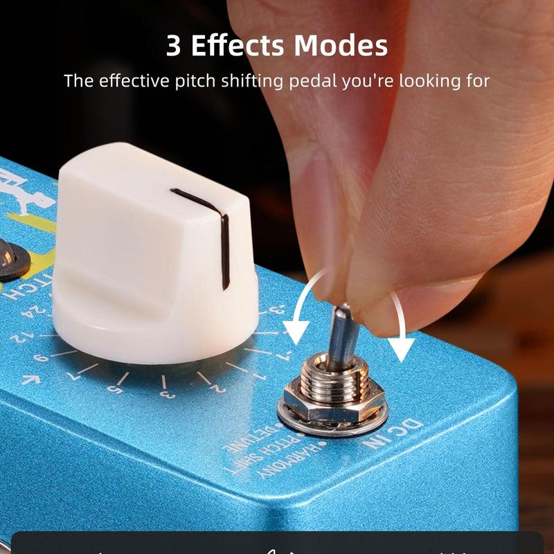 Pitch Box Guitar Effect Pedal, Guitar Effect Pedal, Music Accessories for Guitar, Guitar Gear Accessories, Music Accessories for Guitar