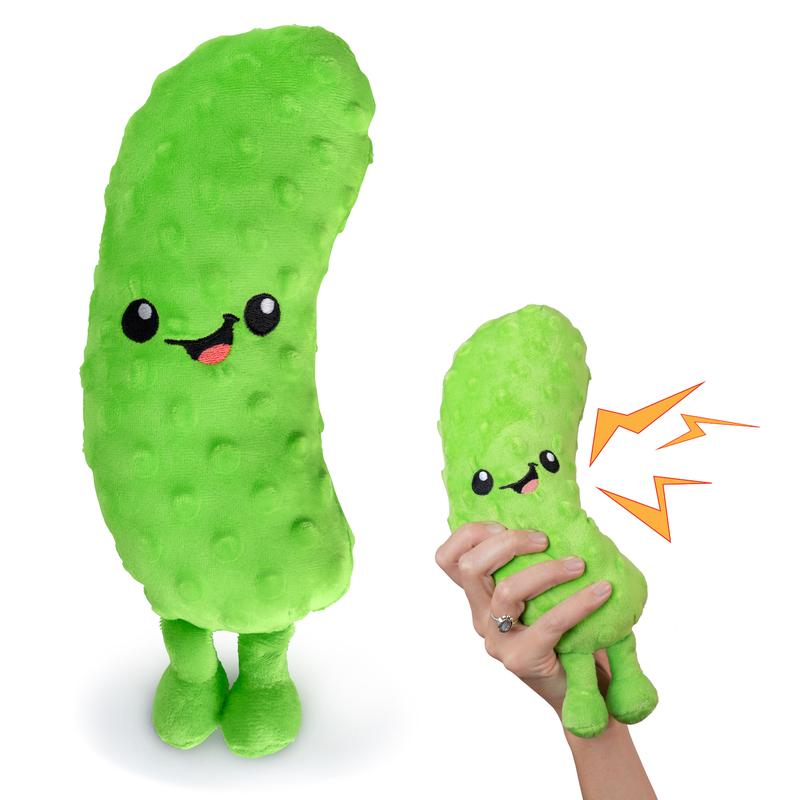 Yodeling Plush Pickle – 11” Pickle Sings Hilarious Yodels - Funny Gag Gift for Friends and Coworkers