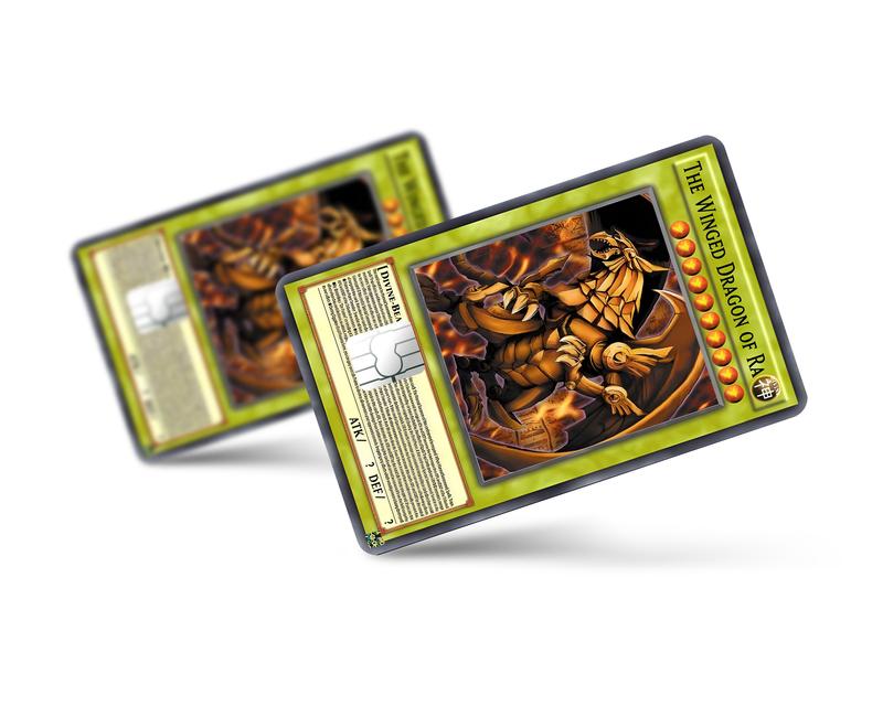 Yu Gi Oh Egyptian God Credit Card Bundle Skin