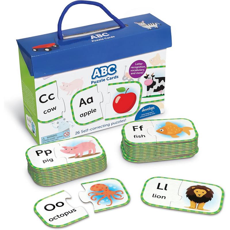 ABC Jigsaw Puzzle Cards, Kids Corrective Jigsaw Puzzles, Alphabet Learning Games, Jigsaw Puzzles for Boys and Girls