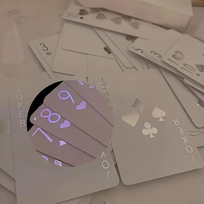 Glow-in-the-Dark Playing Cards - Perfect for Parties, Dorms & Gifts | Ideal for Christmas, Halloween, Thanksgiving