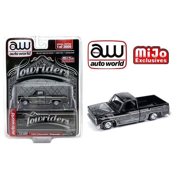 Auto World Lowriders 1983 Chevrolet Silverado 1:64 Diecast Car