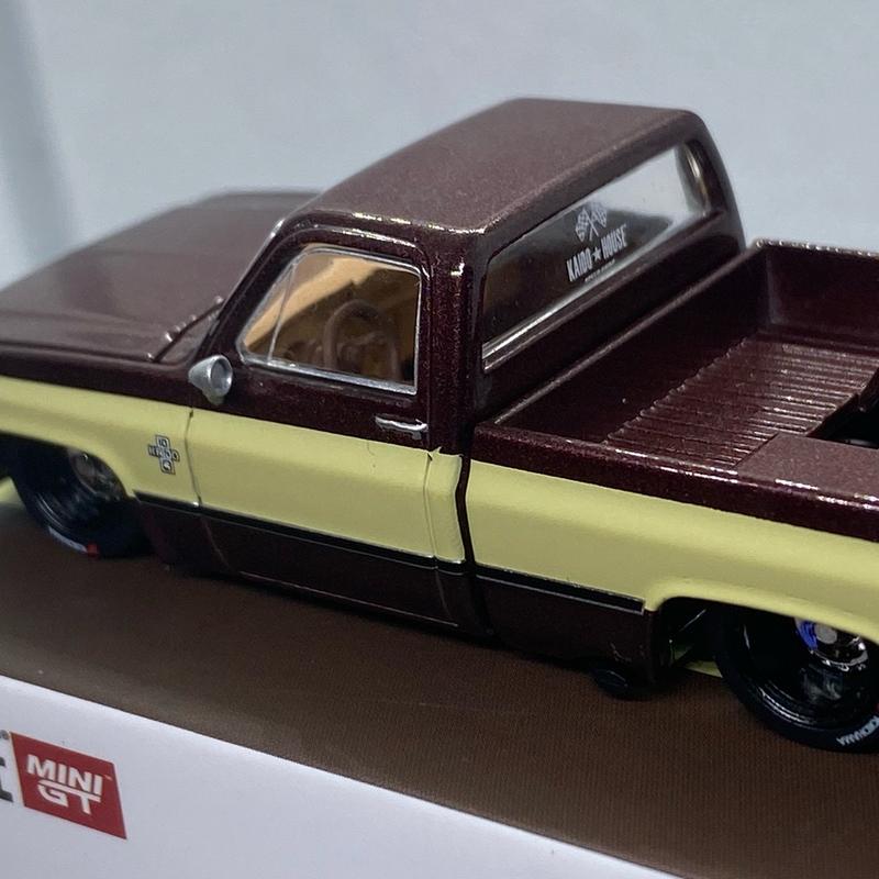 Kaido House Chevrolet Silverado C10 Brown 1:64 Model - Highly Detailed and Accurate