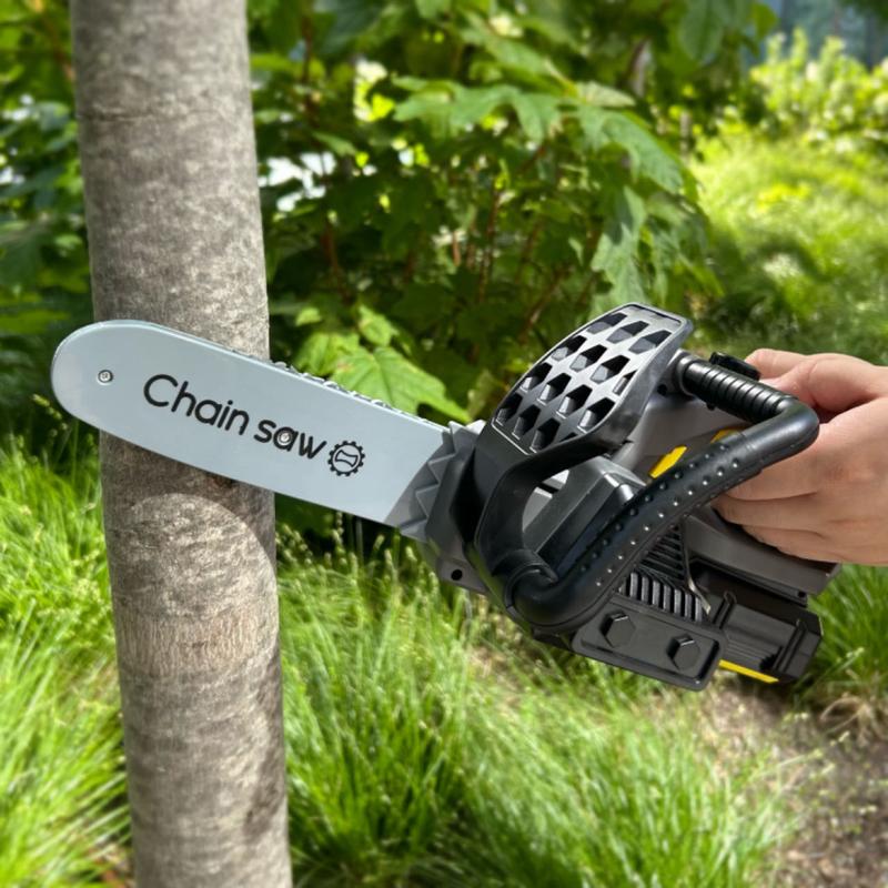 Pretend Play - chainsaw; realistic design; simulation movement and sound; light effect; perfect gift for boys & girls; safe design; educational toy