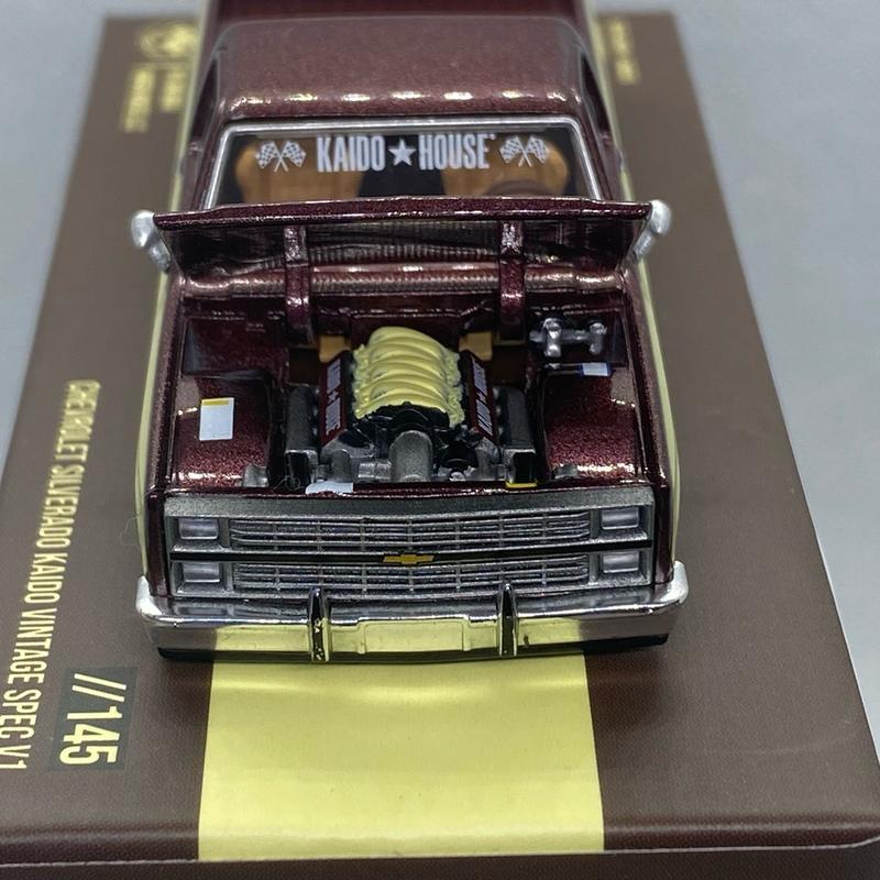 Kaido House Chevrolet Silverado C10 Brown 1:64 Model - Highly Detailed and Accurate