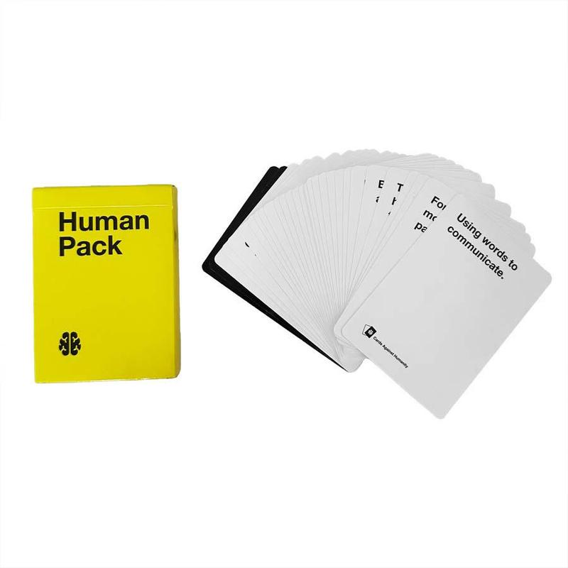 Human Pack Card Game, 1 Count Funny Party Card Game, Party Activities Supplies for Adults, Friends