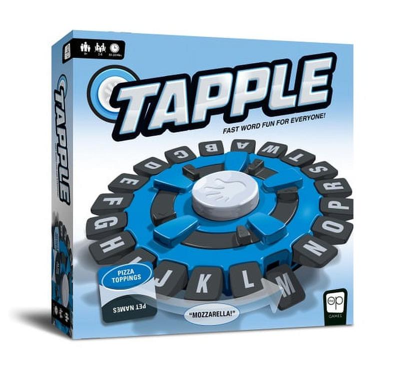 USAopoly Tapple Word Game - Fast-Paced Board Game for 2-8 Players, Ages 8 and Up