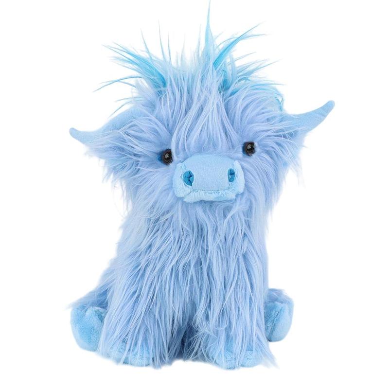 Cute Simulation Highland Cow Plush Toy, Cow Stuffed Toy, Fluffty Toy Animal Decoration Toy for Boys & Girls