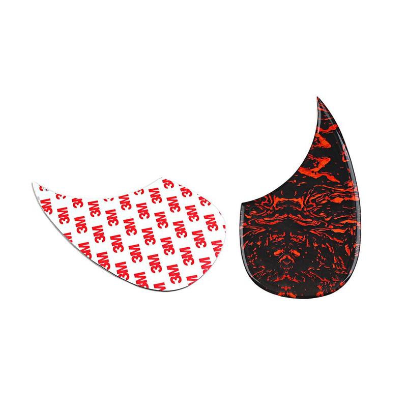 Guitar Pick Guard, 3 Counts set Self Adhesive Guitar Pick Protector, Musical Instrument Accessories for Acoustic Guitar