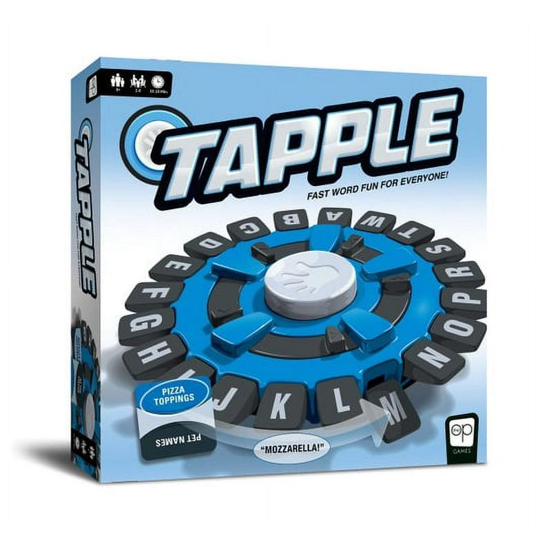 USAopoly Tapple Word Game - Fast-Paced Board Game for 2-8 Players, Ages 8 and Up