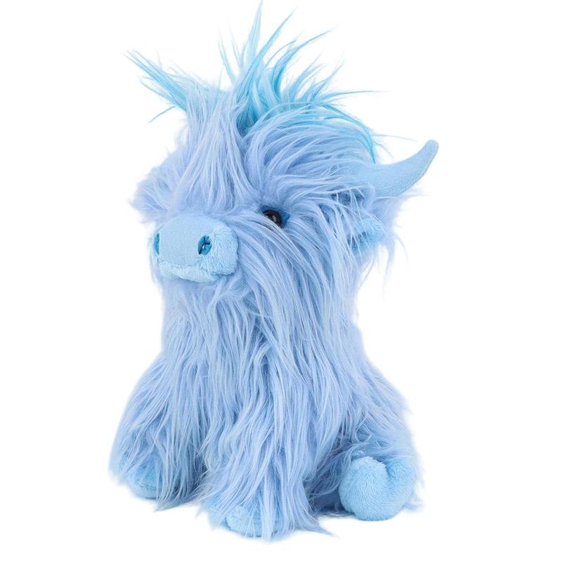 Cute Simulation Highland Cow Plush Toy, Cow Stuffed Toy, Fluffty Toy Animal Decoration Toy for Boys & Girls