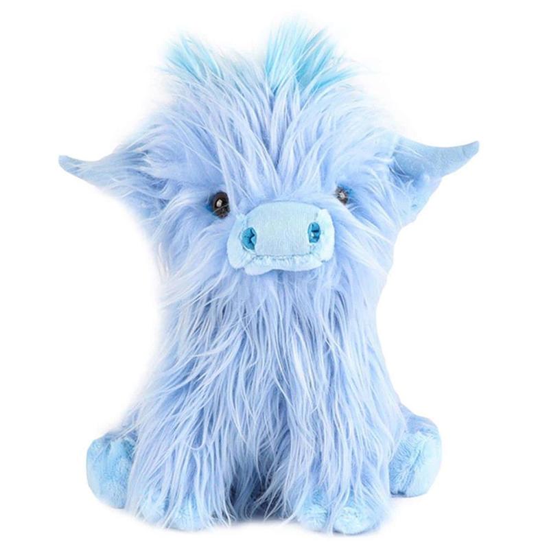 Cute Simulation Highland Cow Plush Toy, Cow Stuffed Toy, Fluffty Toy Animal Decoration Toy for Boys & Girls