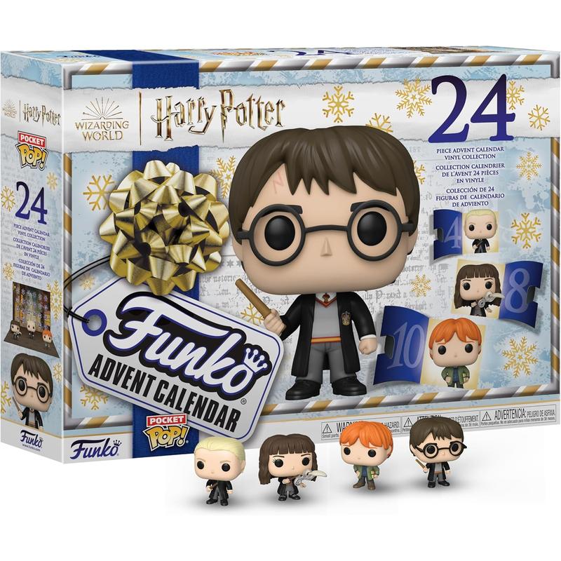 Funko Pop! Advent Calendar: Harry Potter - Holiday, Multicolor, One Size Funko