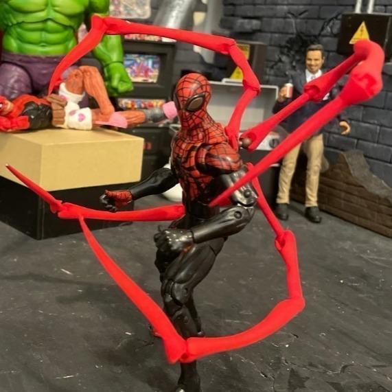 Superhero Verse Legends Series Superior Spider-Man - 85th Anniversary Edition Action Figure with Exclusive Accessories