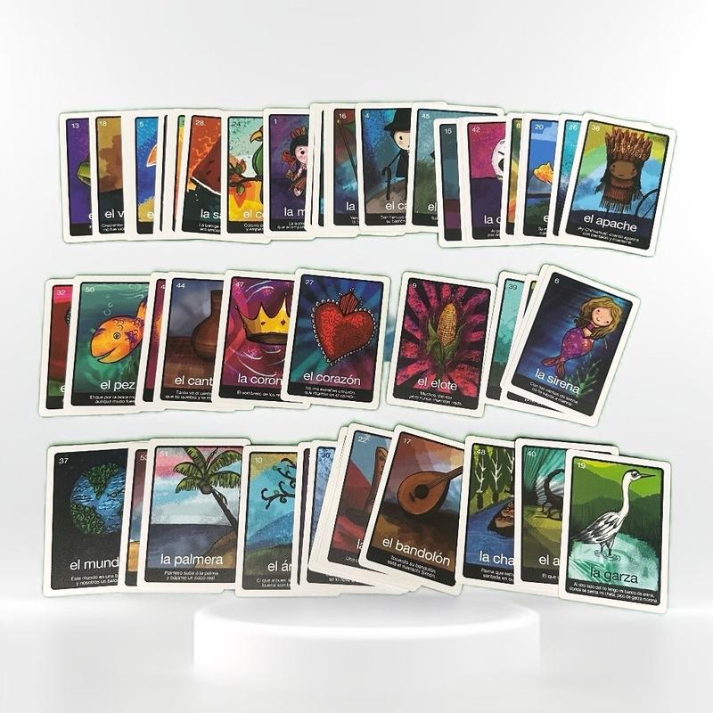 Deluxe Loteria and serpientes y escaleras Mexican Game