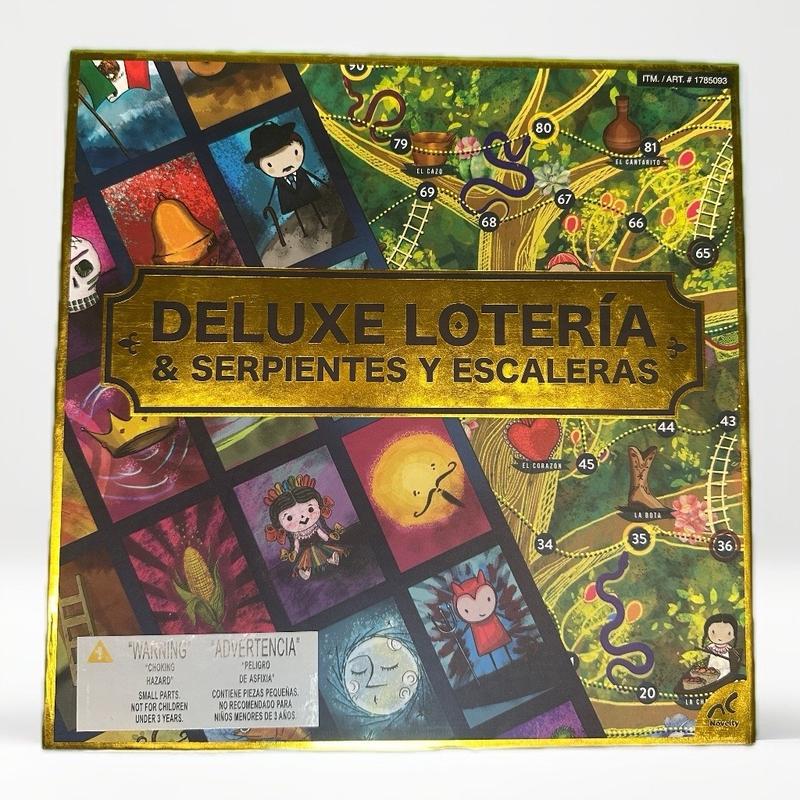 Deluxe Loteria and serpientes y escaleras Mexican Game