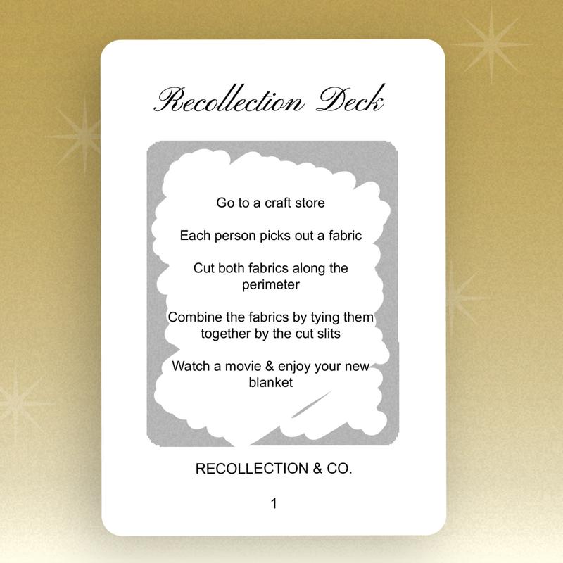 Recollection Deck (Scratch-Off Couples Edition)