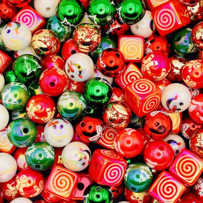 Holiday Magic Beads Collection for DIY Christmas Jewelry & Crafts