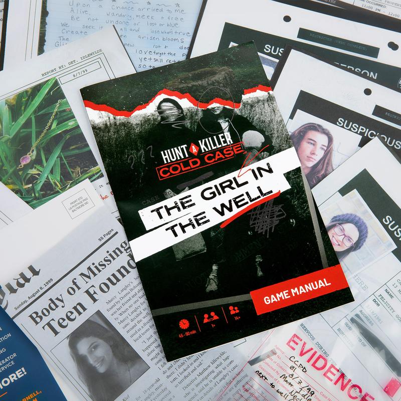 Hunt A Killer: Cold Case - The Girl in the Well Murder Mystery Game For Adults