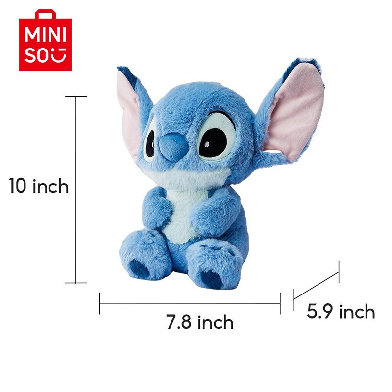 Disney Series Stitch Doll Basic Type 100% Authentic Medium Sitting Figure Stitch Pooh Plush Doll Doll Ornament Cute Gifts