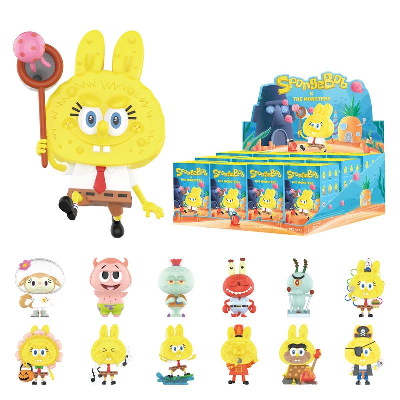 THE MONSTERS x SpongeBob Series, Blind Box, Mystery Box