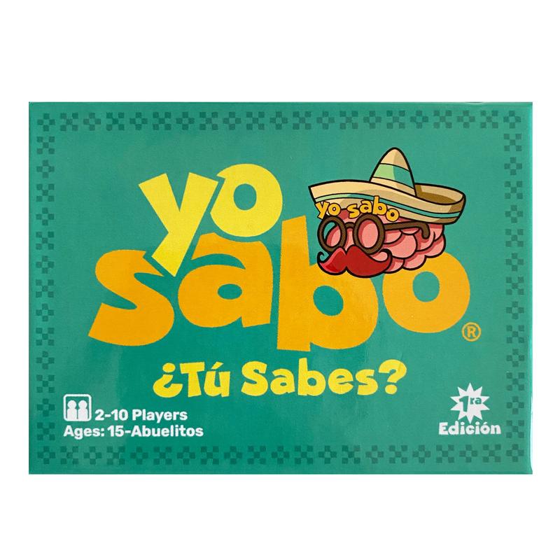 Yo Sabo The Game the New Latino Party Card Game for Family Game Night