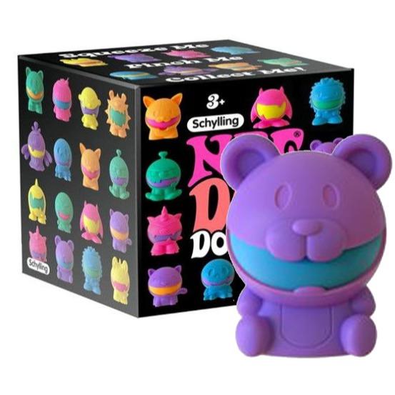 GrandeNero Squeezy, Stretchy-Dohjees Pop -Swap Teenie Nee Doh on The Inside (One Per Order)-Blind Box - Classic & Novelty Toy