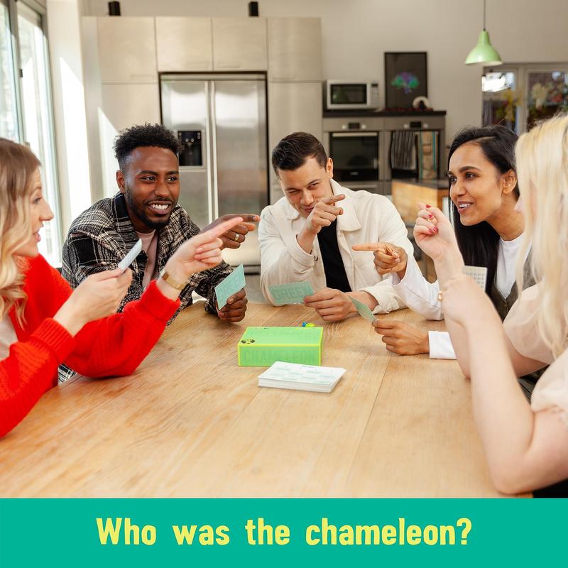 The Chameleon, Award-Winning Board Game for Families & Friends for 3-8 Players