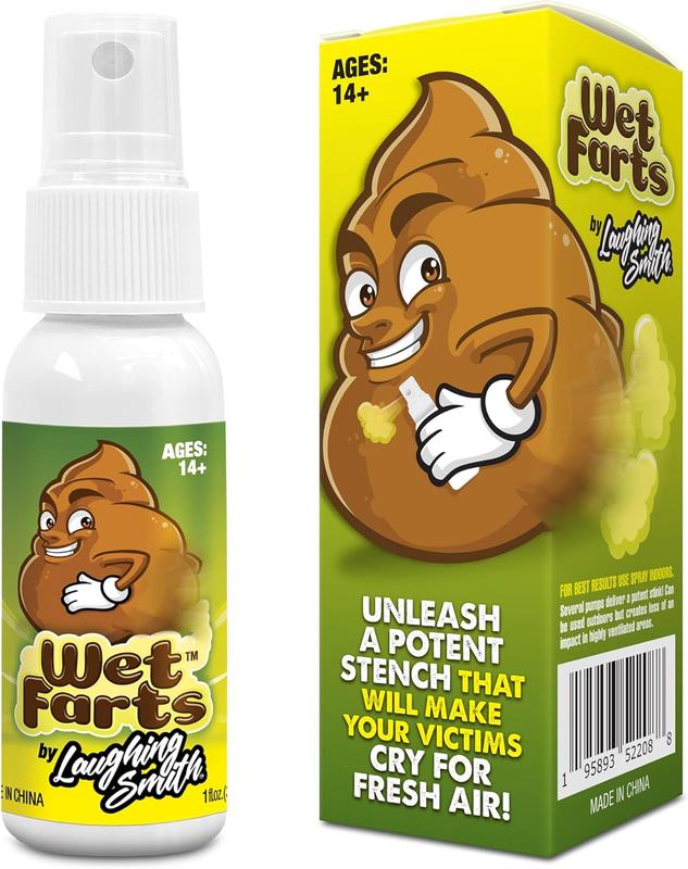 - Wet Farts - Potent Stink Spray - Extra Strong Stink - Hilarious Gag Gifts & Pranks for Adults or Kids - Prank Stink Stuff - Non Toxic - Smells Like Really 'Bad' Gas