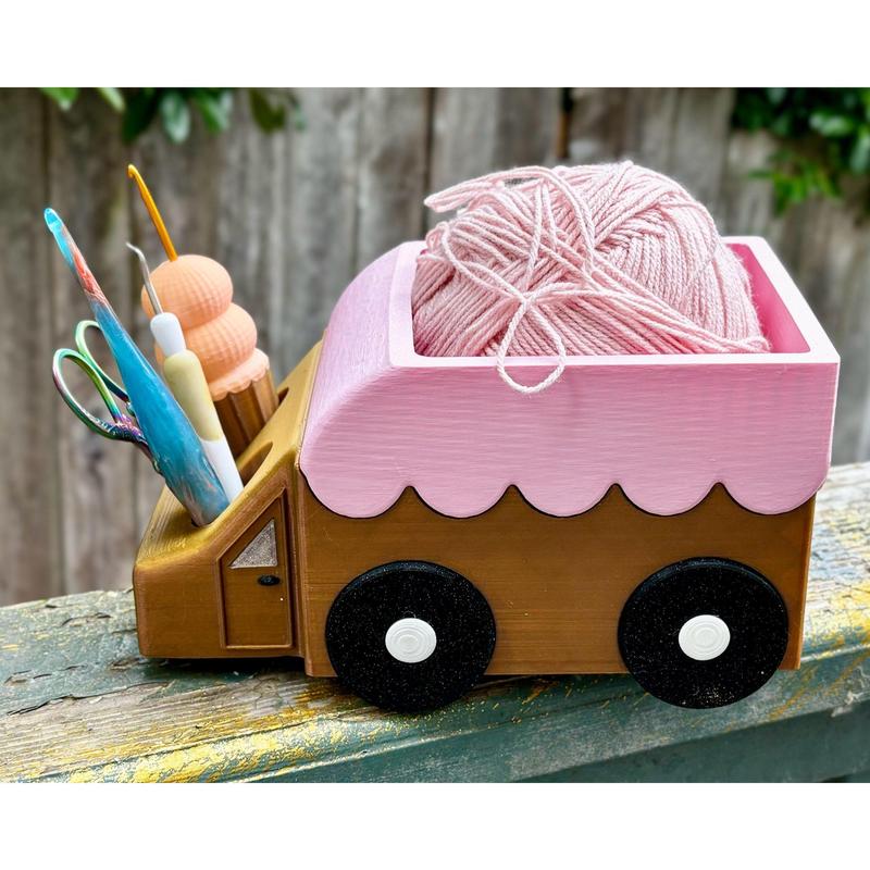 Ice Cream Truck Yarn Bowl